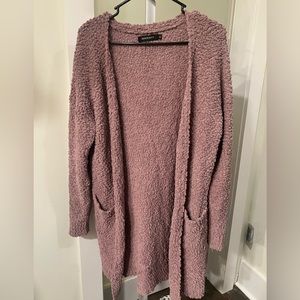 Mauve cardigan